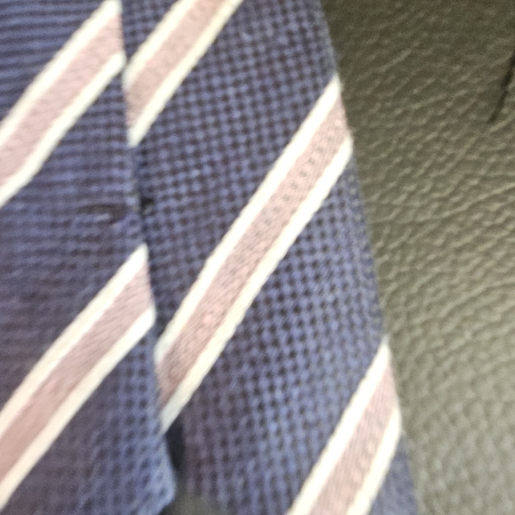 Haight and Ashbury tie blue and pink and white - Picture 3 of 5